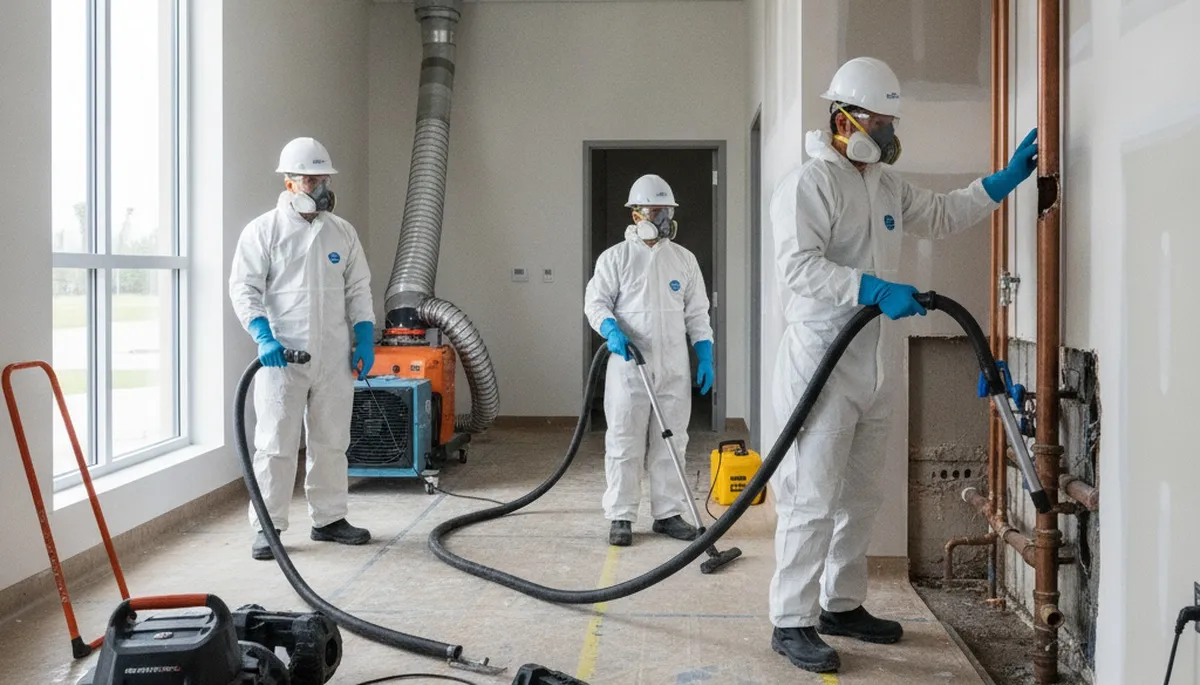 Burst Pipe Cleanup Image 1