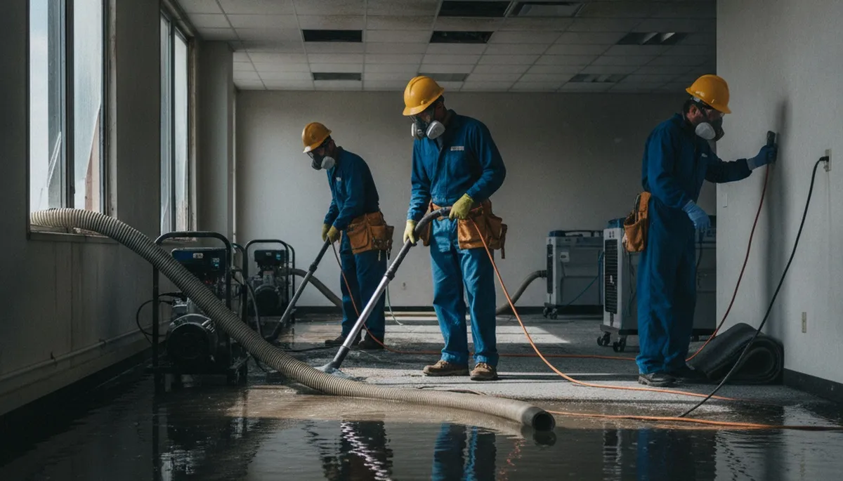 Commercial Water Damage Restoration Image 1