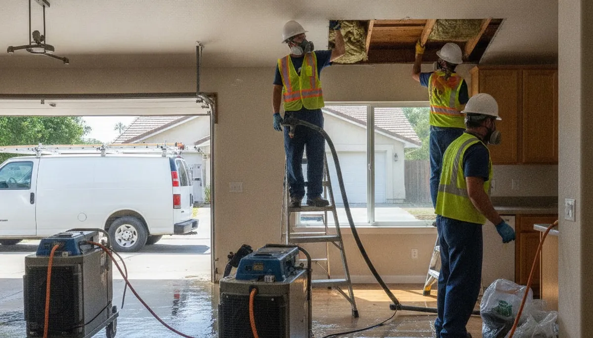 Water Damage Rancho Cordova Ca Image 2